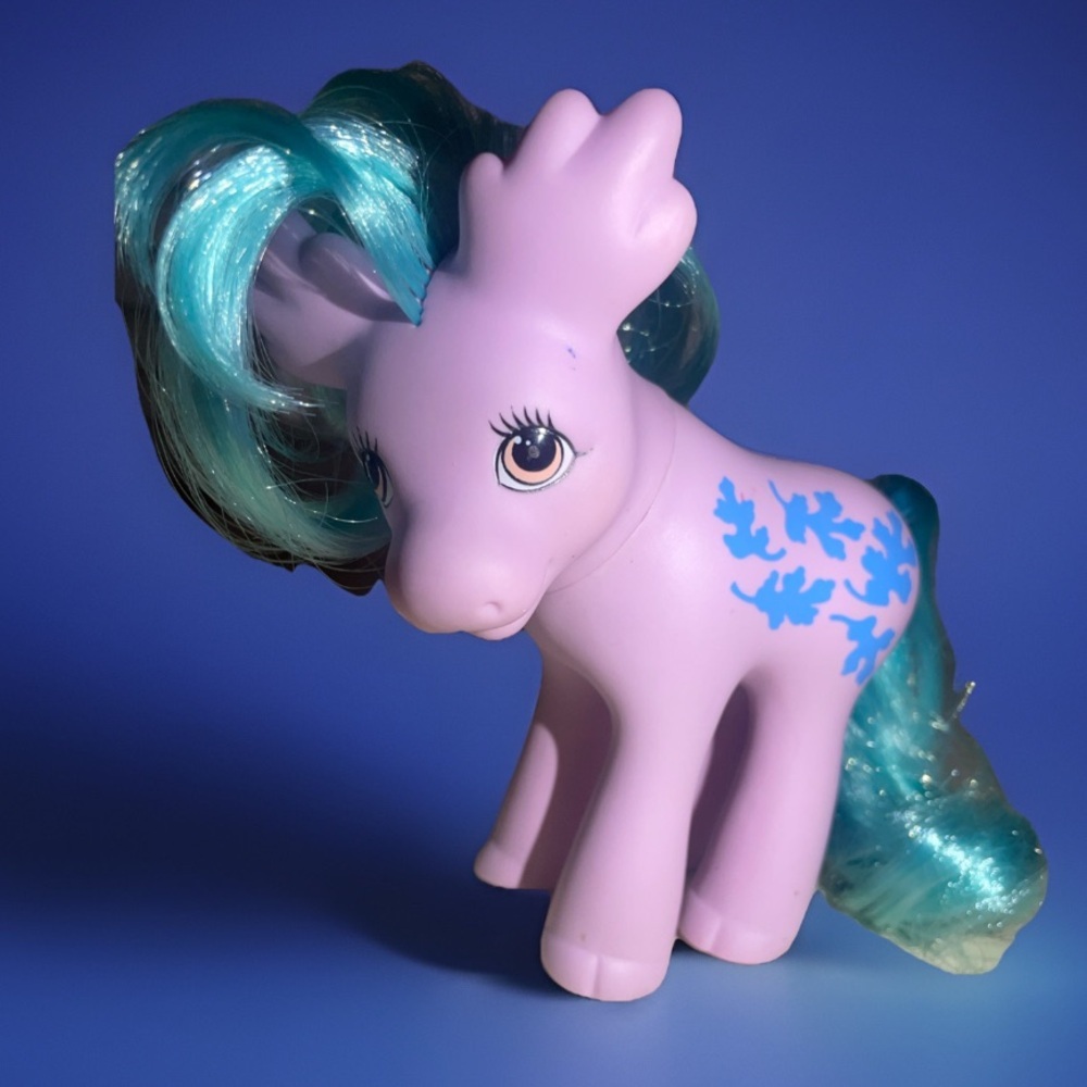 Vintage RARE 80’s My Little Pony G1 Oakly the Moose 1988